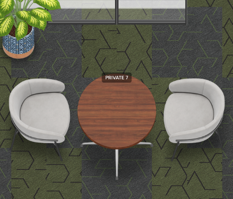 A private room in the office